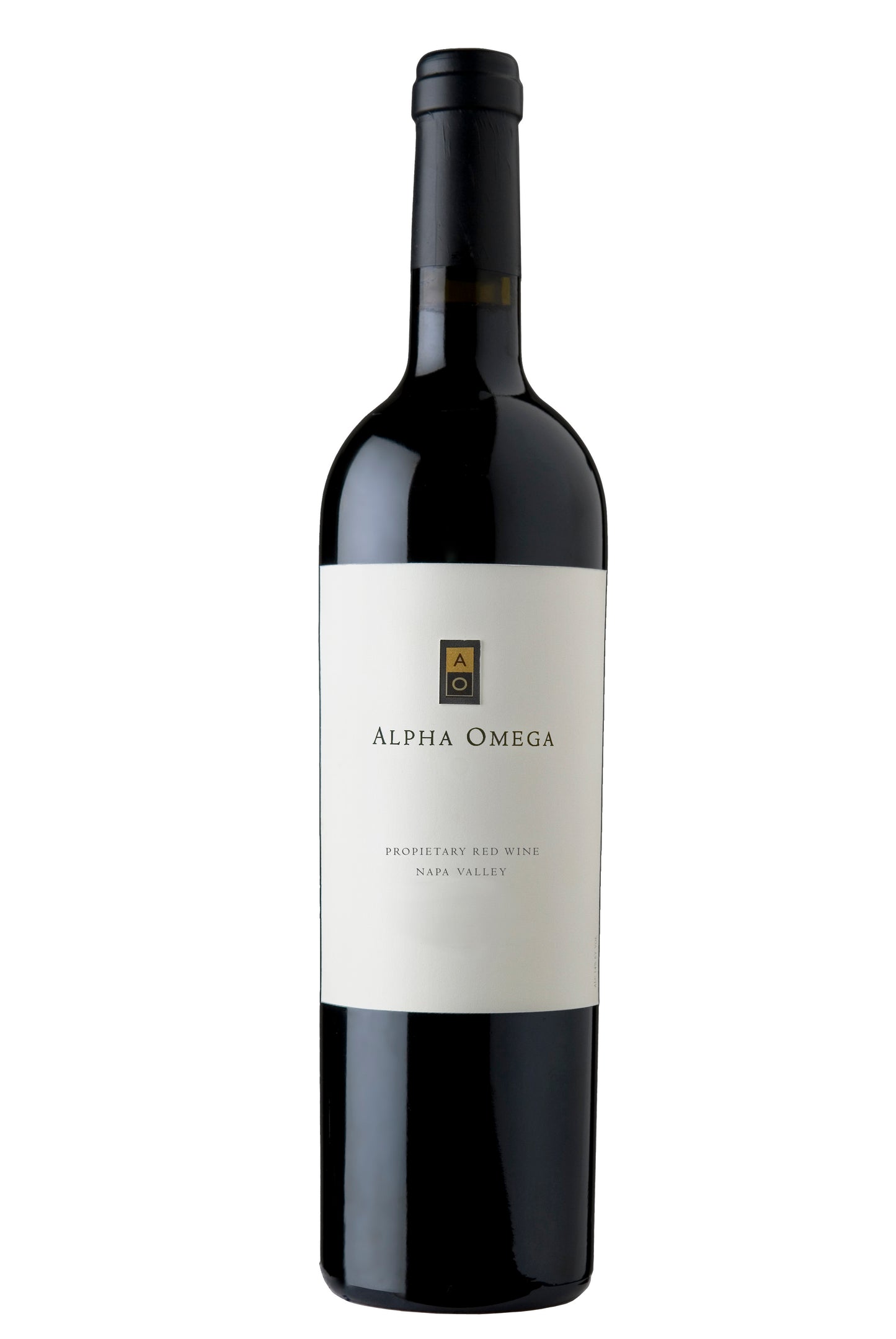 Alpha Omega Proprietary Red 2021  Front Bottle Shot
