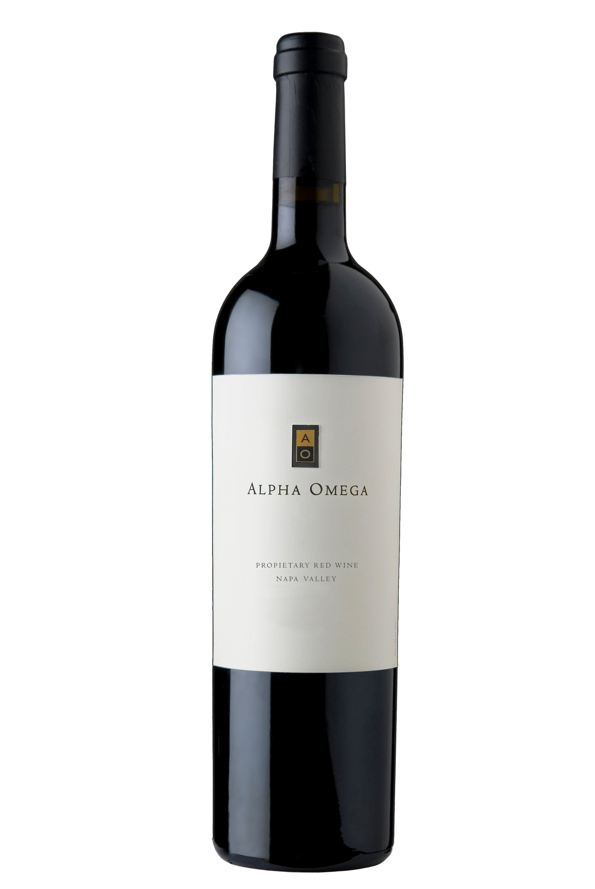 Alpha Omega Proprietary Red 2021  Front Bottle Shot