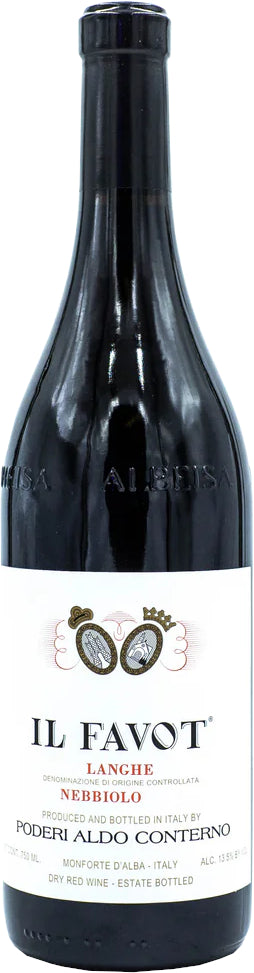 Aldo Conterno Langhe Il Favot Nebbiolo 2021  Front Bottle Shot