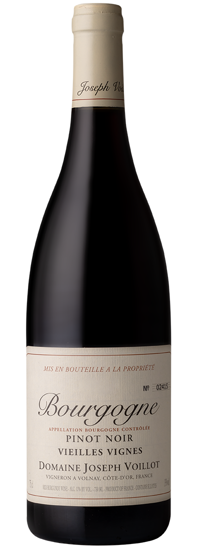 Domaine Joseph Voillot Bourgogne Vieilles Vignes Pinot Noir 2022  Front Bottle Shot