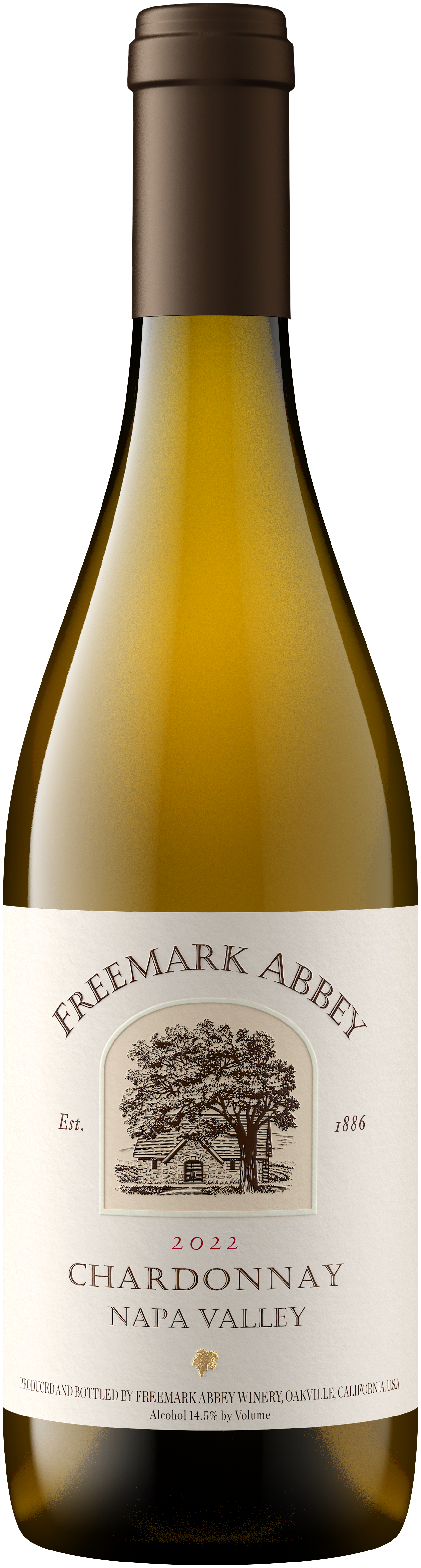 Freemark Abbey Chardonnay 2022  Front Bottle Shot