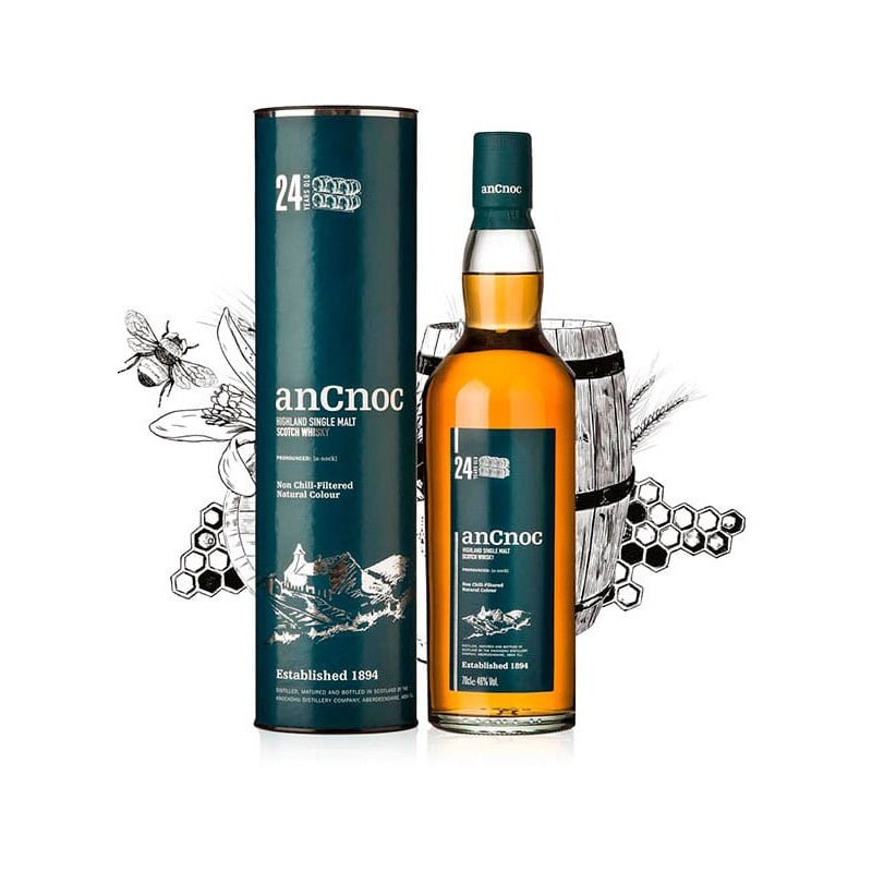 AnCnoc 24 Year Single Malt Scotch Whisky