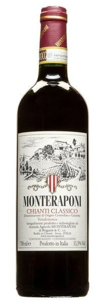 Monteraponi Chianti Classico 2022  Front Bottle Shot