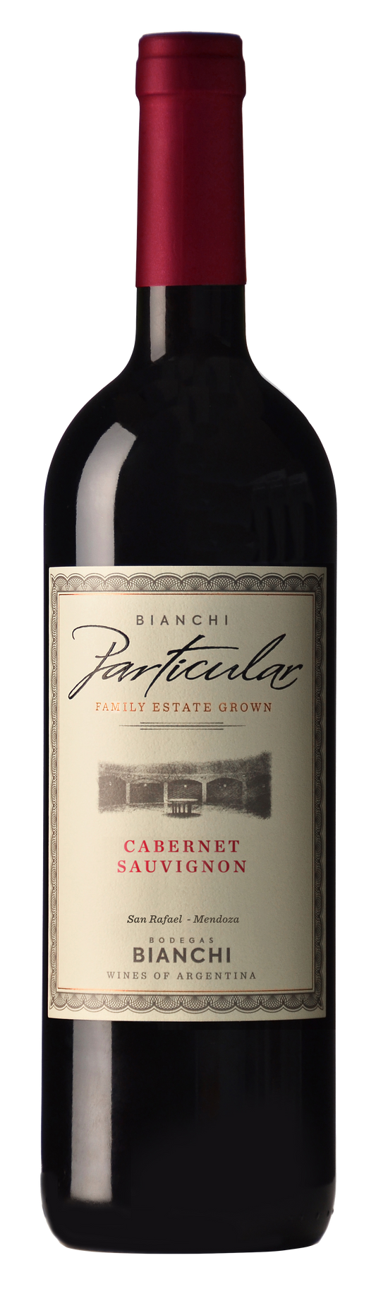 Bianchi Particular Cabernet Sauvignon 2019  Front Bottle Shot