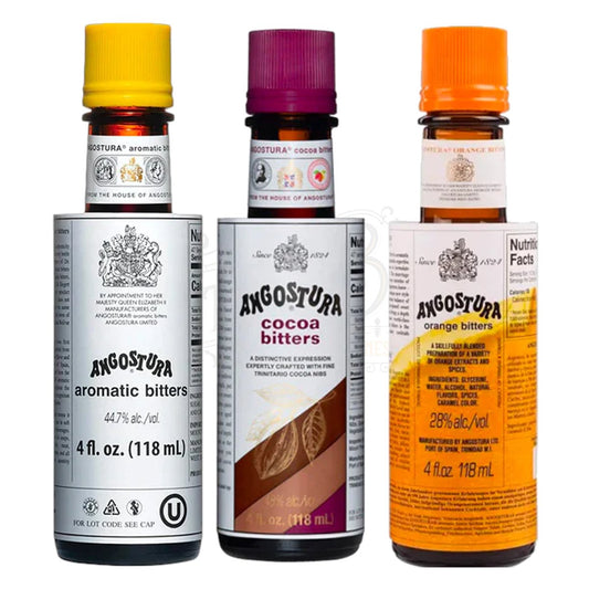Angostura Aromatic, Orange & Cocoa Bitters Bundle