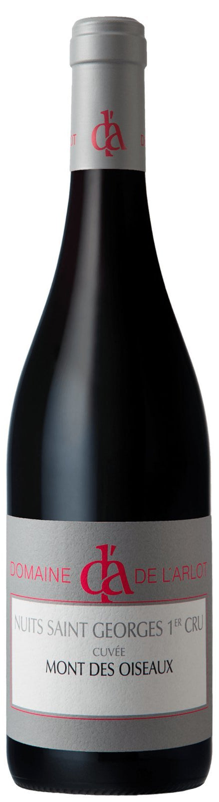 Domaine de l'Arlot Nuits Saint Georges Cuvee Mont des Oiseaux Premier Cru 2018  Front Bottle Shot