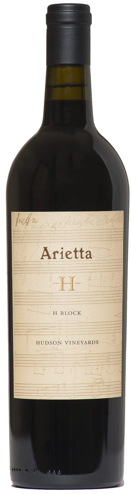 Arietta H Block Hudson Vineyards Red Blend 2019  Front Bottle Shot