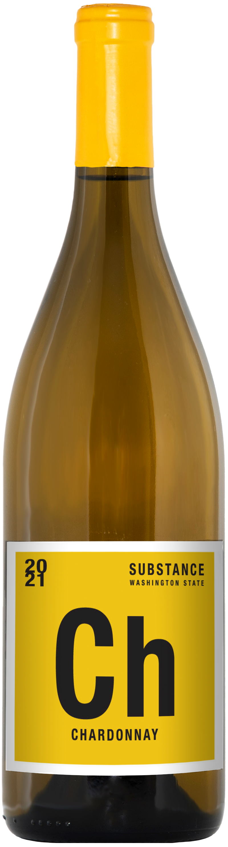 Substance Chardonnay 2021  Front Bottle Shot