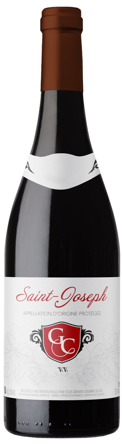 Courbis Saint-Joseph Rouge Vieilles Vignes 2022  Front Bottle Shot