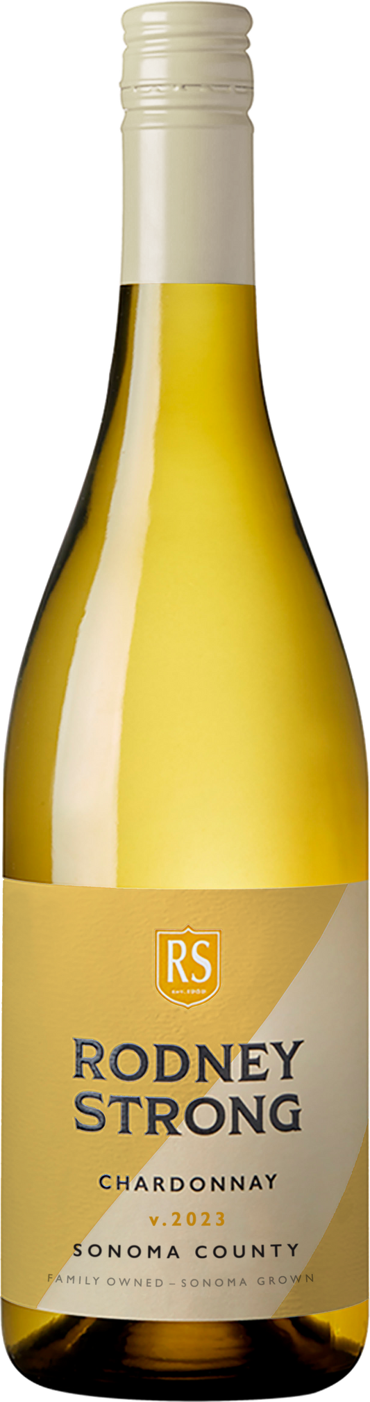 Rodney Strong Chardonnay 2023  Front Bottle Shot