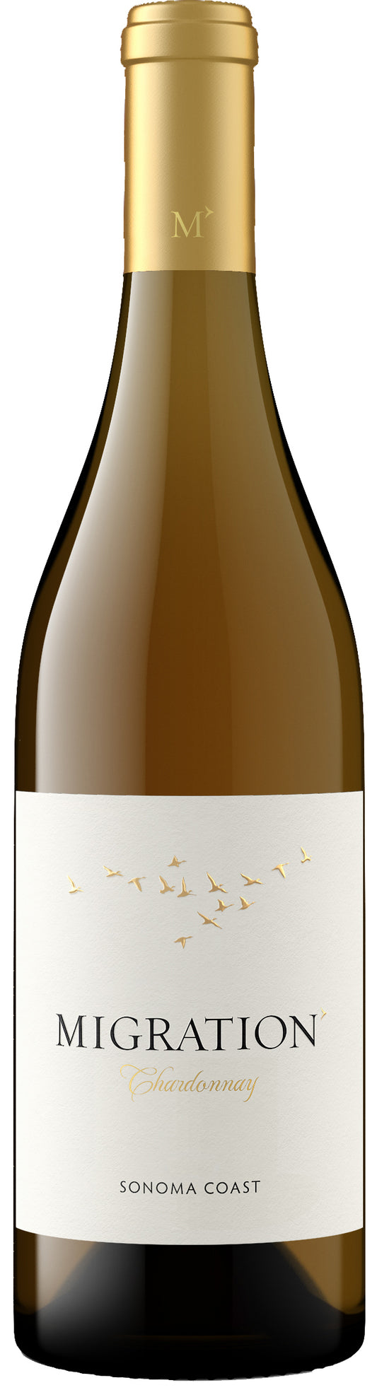 Migration Sonoma Coast Chardonnay 2022  Front Bottle Shot
