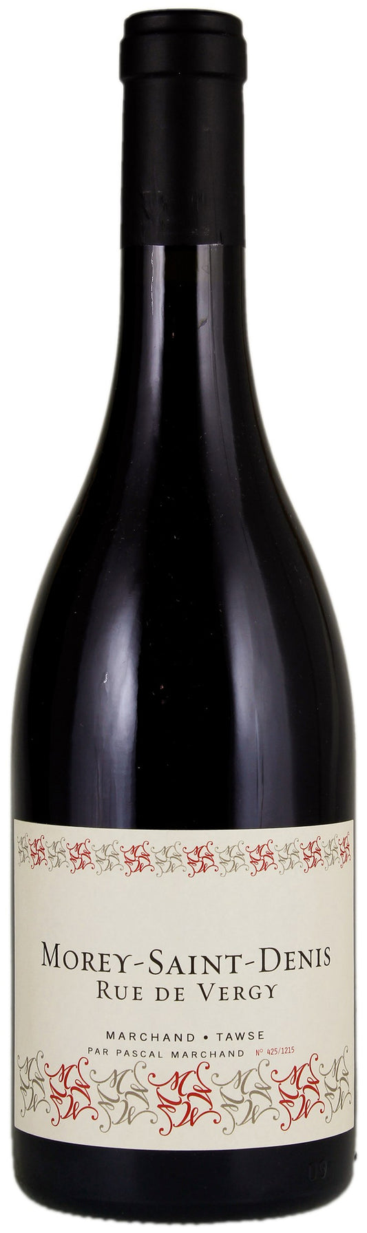 Marchand-Tawse Morey-Saint-Denis Rue de Vergy 2018  Front Bottle Shot