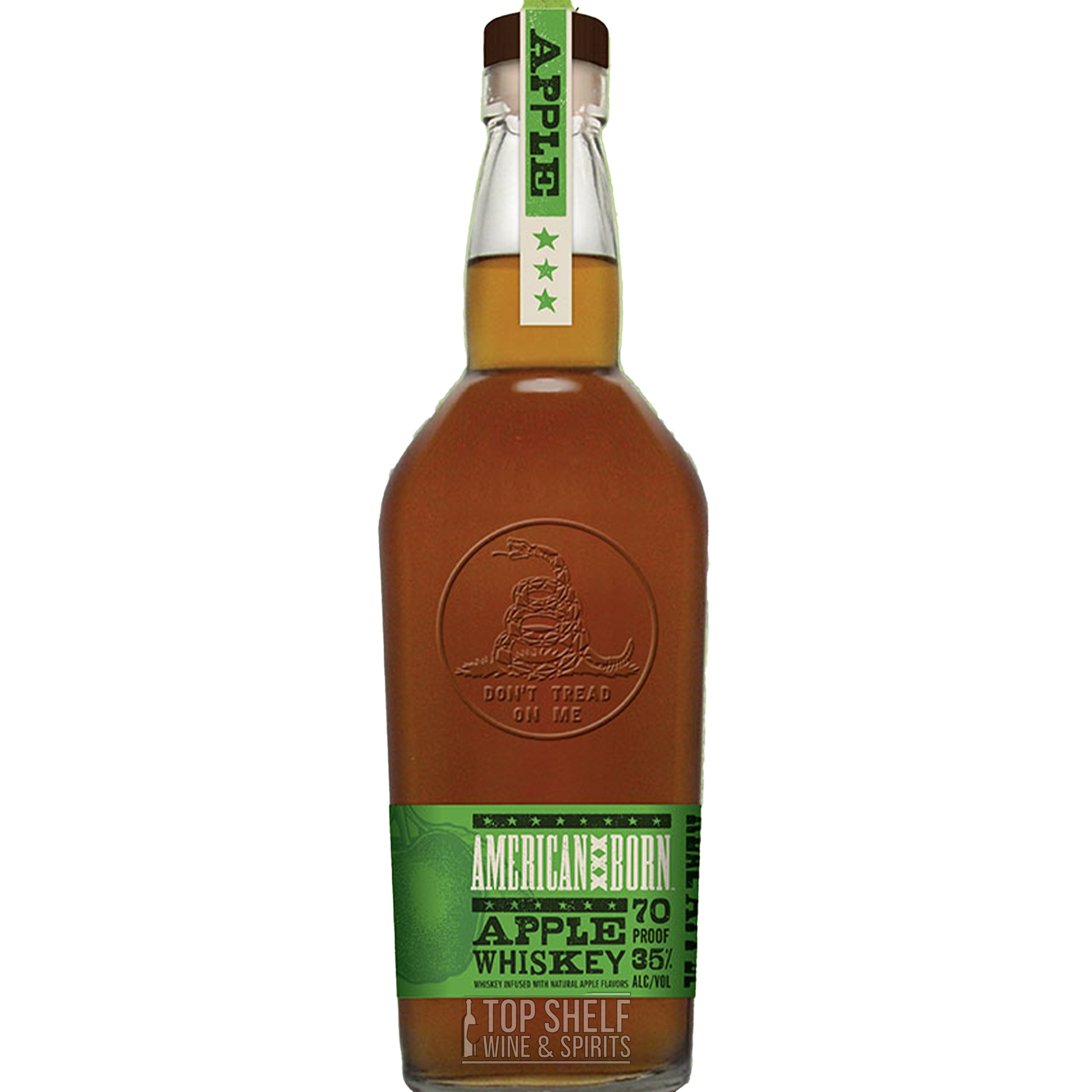 American Born Apple Pie Moonshine Whiskey