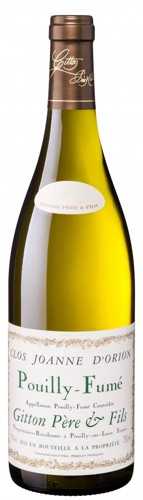 Gitton Pere et Fils Pouilly-Fume Clos Joanne D'Orion 2023  Front Bottle Shot