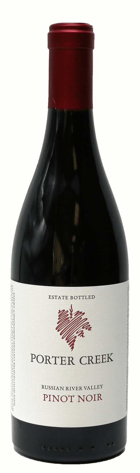 Porter Creek Russian River Estate Pinot Noir 2019  Front Bottle Shot