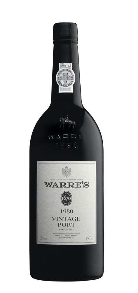 Warre's Vintage Port 1980  Front Bottle Shot