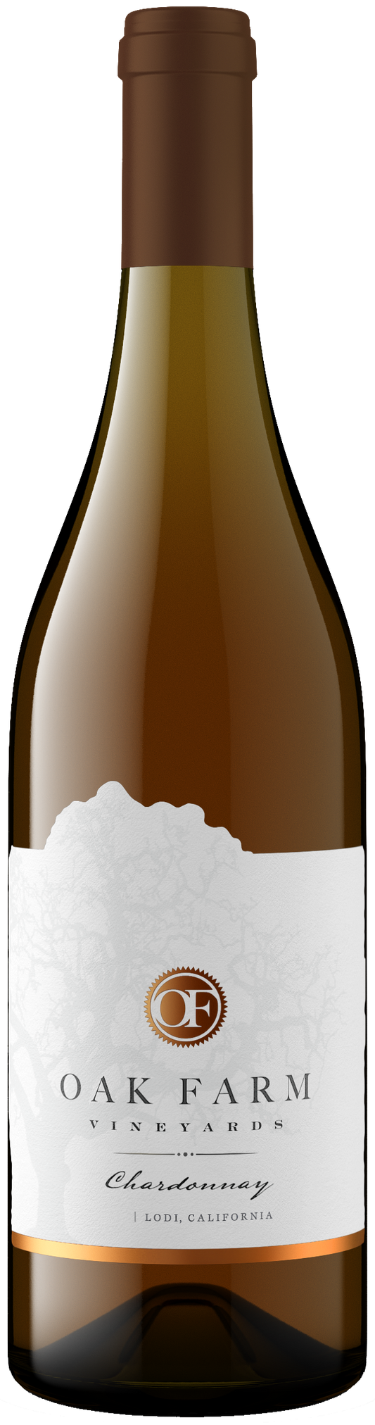 Oak Farm Chardonnay 2023  Front Bottle Shot