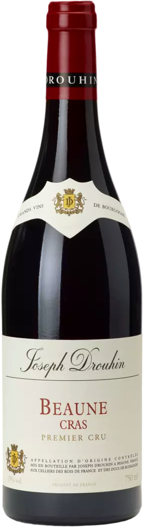 Joseph Drouhin Beaune Cras Premier Cru 2022  Front Bottle Shot