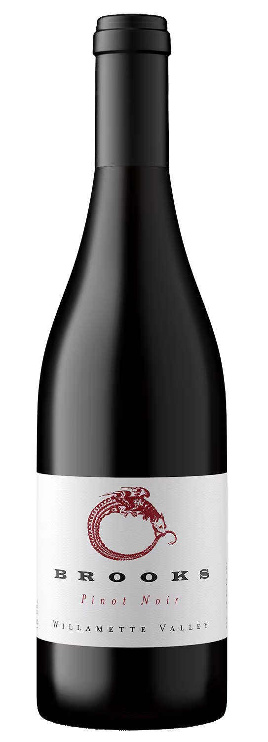 Brooks Willamette Valley Pinot Noir 2023  Front Bottle Shot