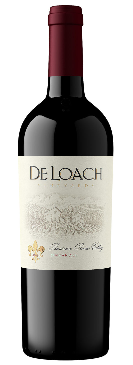 DeLoach Russian River Zinfandel 2020  Front Bottle Shot