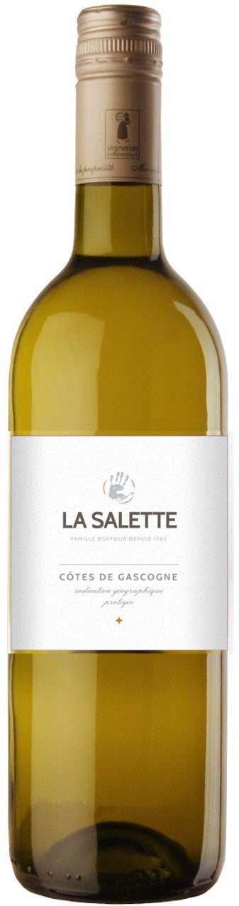 Domaine de Salette Cotes de Gascogne Blanc 2021  Front Bottle Shot
