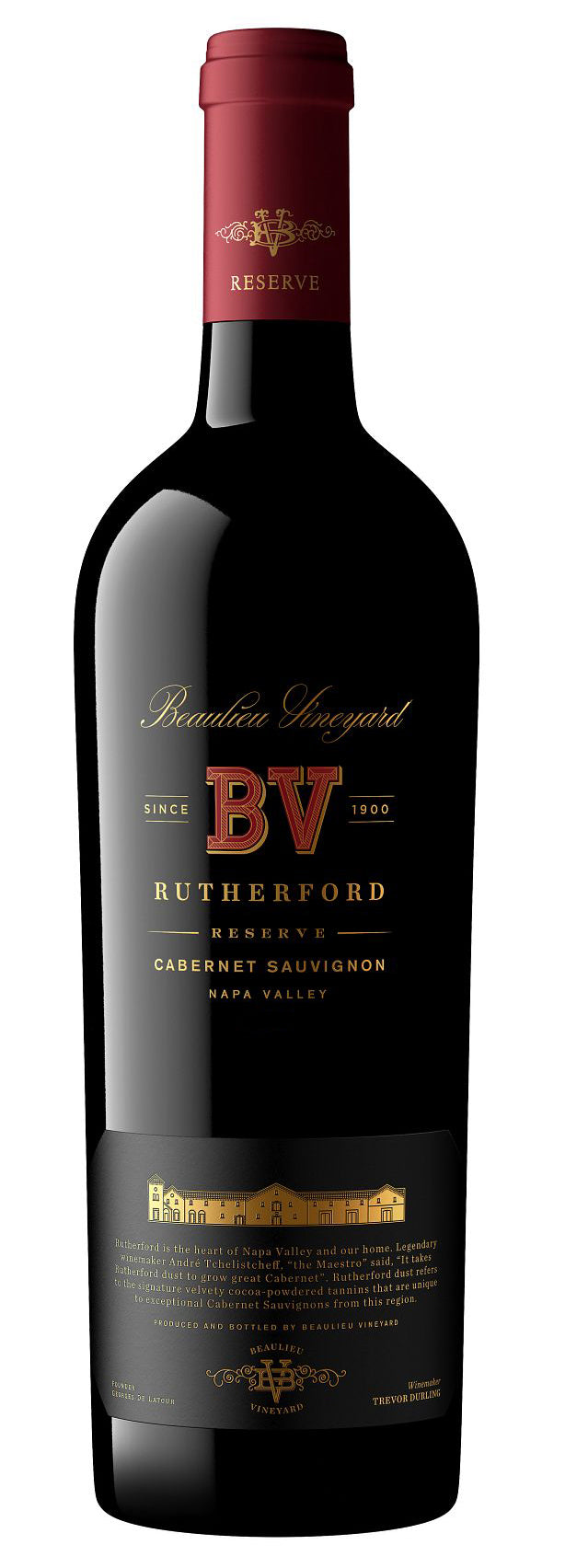 Beaulieu Vineyard Rutherford Reserve Cabernet Sauvignon 2020  Front Bottle Shot