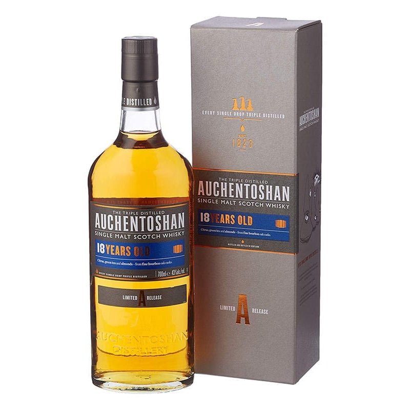 Auchentoshan 18 Year Single Malt Scotch Whiskey