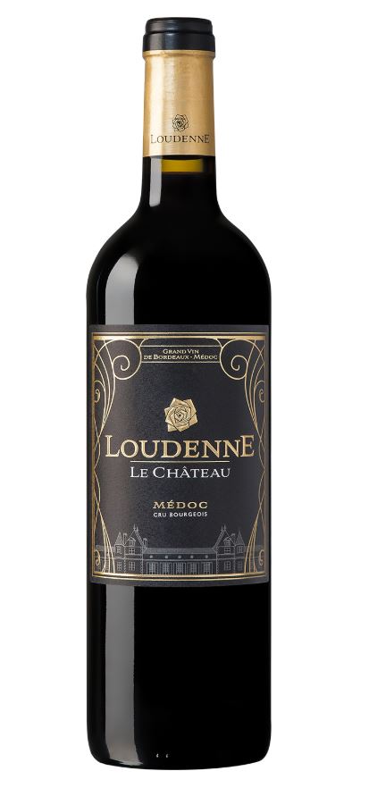 Chateau Loudenne Rouge 2018  Front Bottle Shot