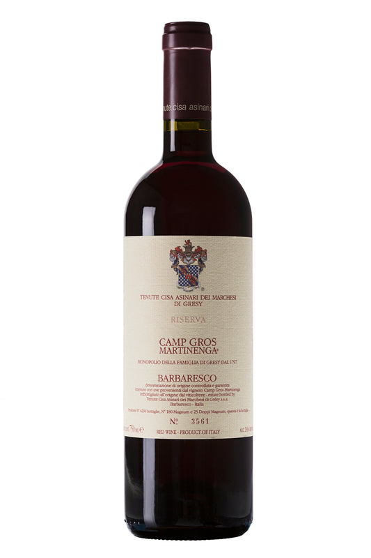 Marchesi di Gresy Barbaresco Camp Gros Martinenga 2018  Front Bottle Shot