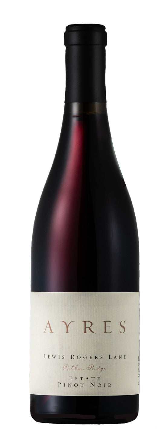 Ayres Lewis Rogers Lane Pinot Noir 2021  Front Bottle Shot
