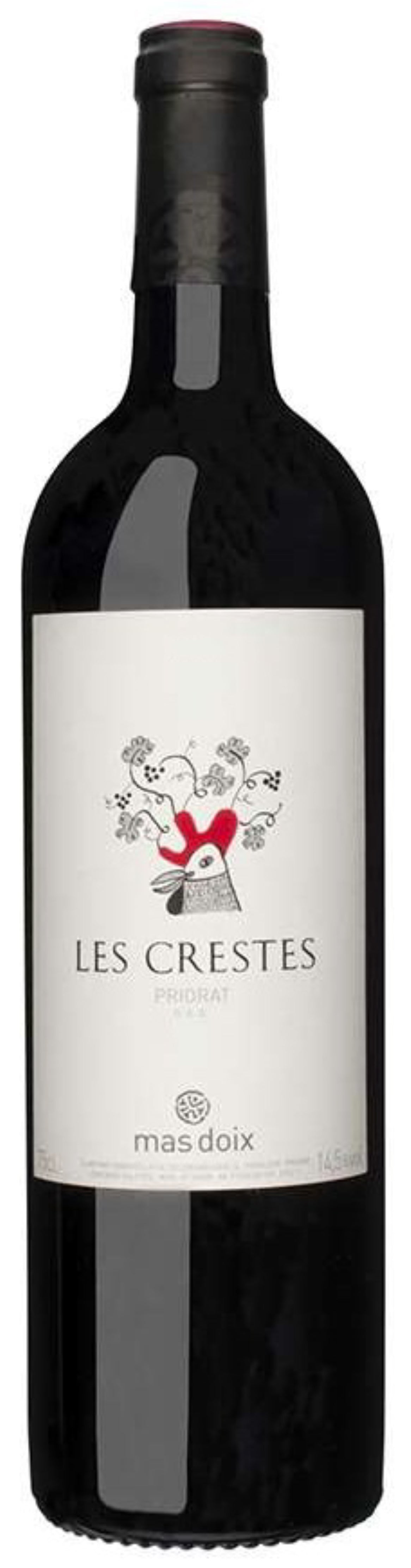 Mas Doix Les Crestes 2022  Front Bottle Shot
