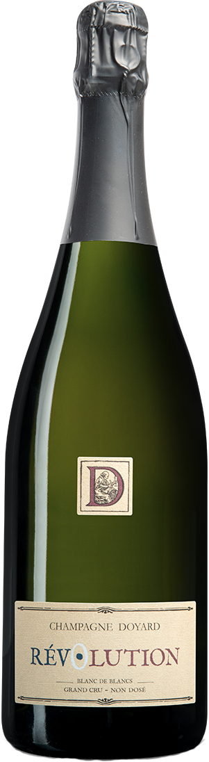 Champagne Doyard Revolution Blanc de Blancs Non Dose Grand Cru  Front Bottle Shot