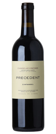 Precedent Evangelho Zinfandel 2018  Front Bottle Shot