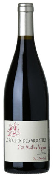 Le Rocher des Violettes Touraine Cot Vieilles Vignes Rouge 2021  Front Bottle Shot