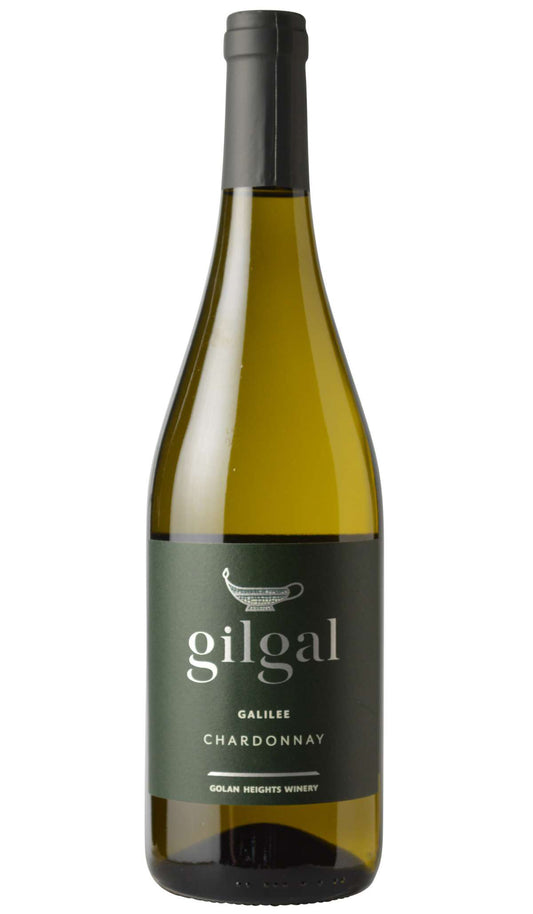 Gilgal Chardonnay (OK Kosher) 2021  Front Bottle Shot