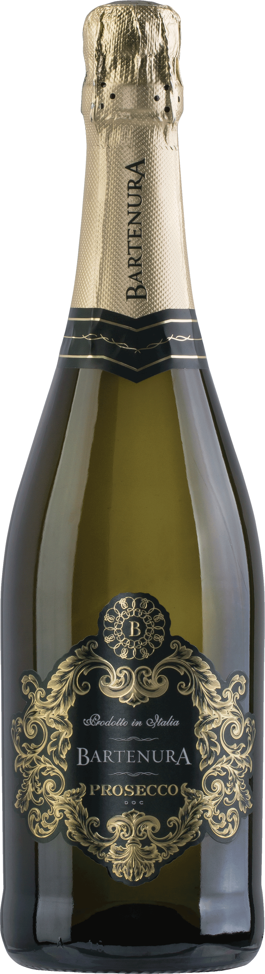 Bartenura Prosecco (OU Kosher) Front Bottle Shot