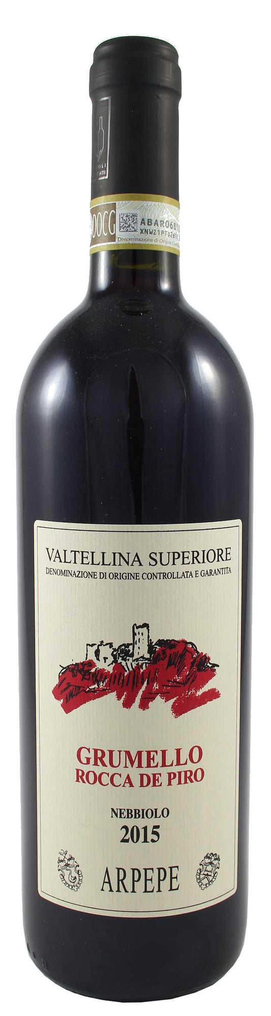 Ar. Pe. Pe. Grumello Rocca de Piro Valtellina Superiore 2015  Front Bottle Shot