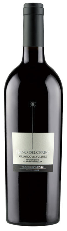 Vigneti del Vulture Aglianico del Vulture Piano del Cerro 2019  Front Bottle Shot