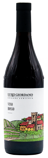 Luigi Giordano Vino Rosso 2023  Front Bottle Shot