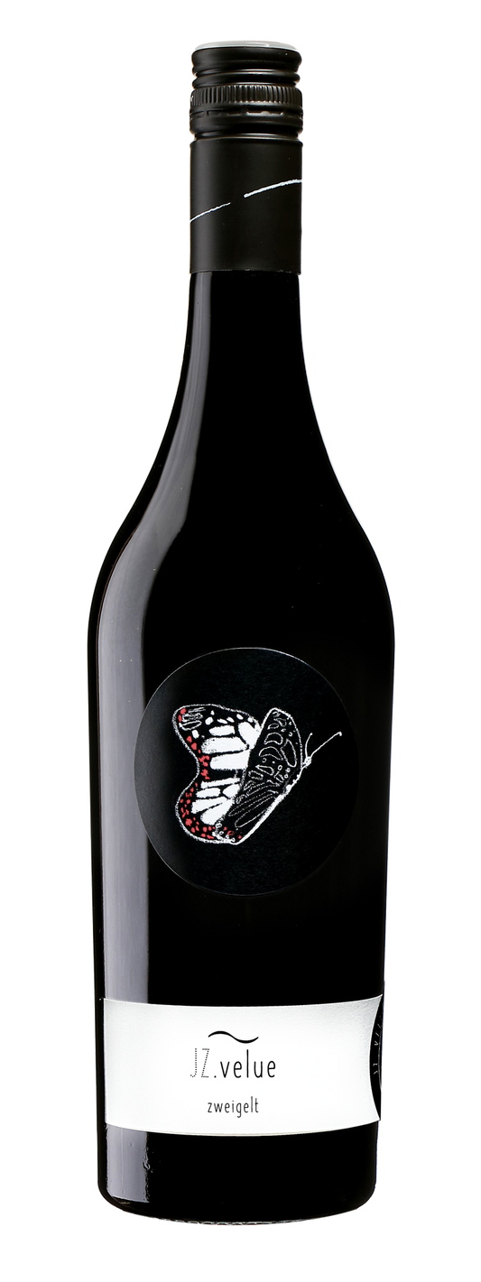 Johannes Zillinger JZ Velue 2.0 Zweigelt 2022  Front Bottle Shot