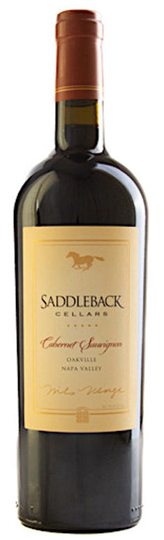 Saddleback Cabernet Sauvignon 2021  Front Bottle Shot