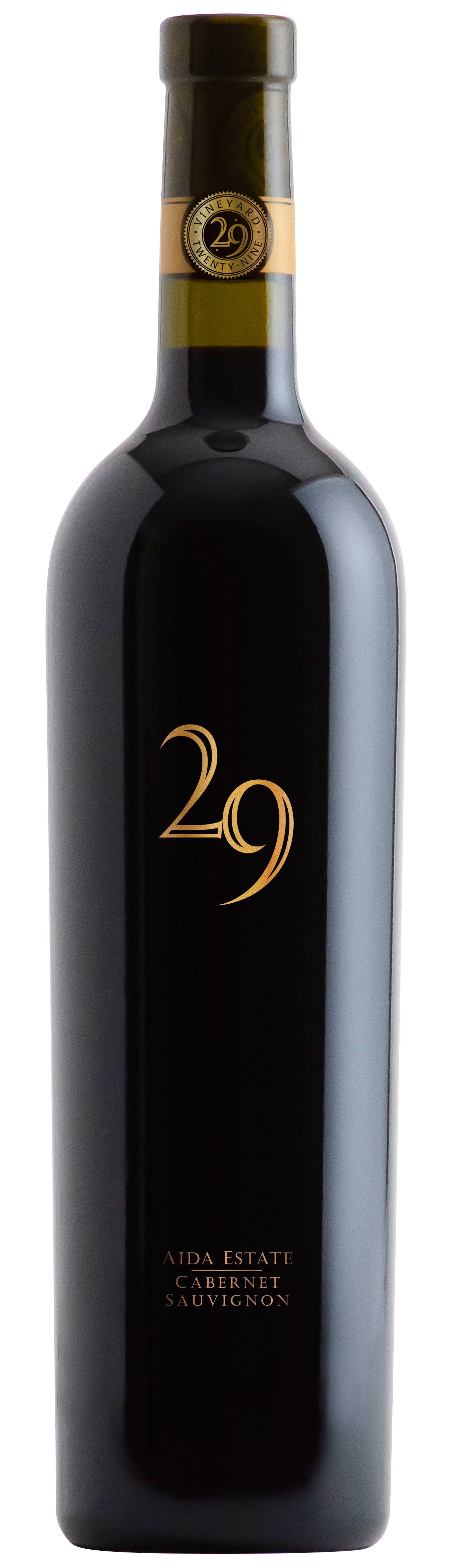 Vineyard 29 Aida Estate Cabernet Sauvignon 2019  Front Bottle Shot