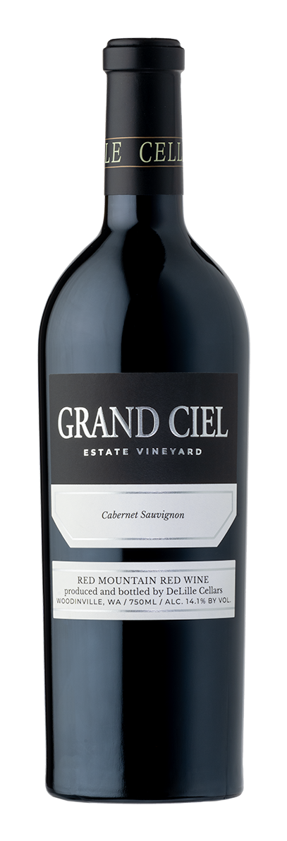 DeLille Grand Ciel Cabernet Sauvignon 2020  Front Bottle Shot