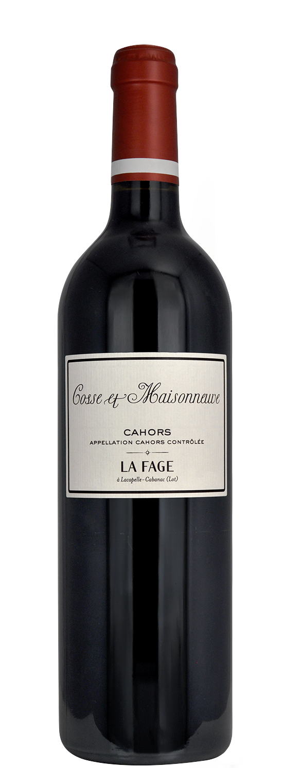 Cosse et Maisonneuve La Fage 2019  Front Bottle Shot