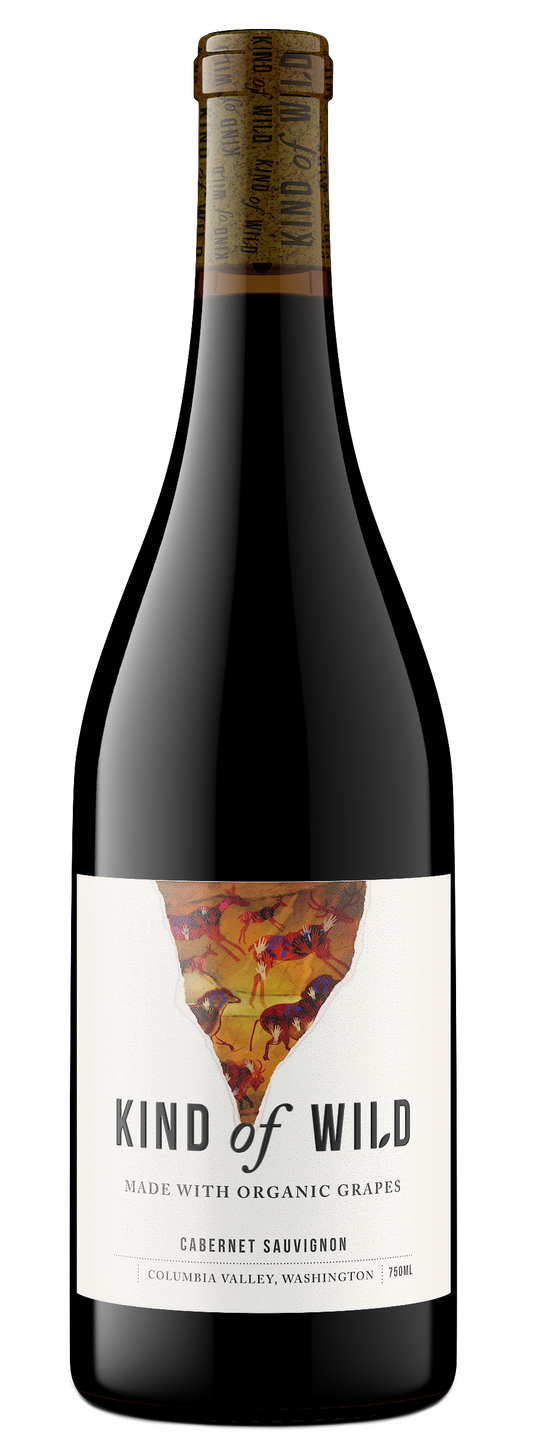 Kind of Wild Organic Cabernet Sauvignon 2022  Front Bottle Shot
