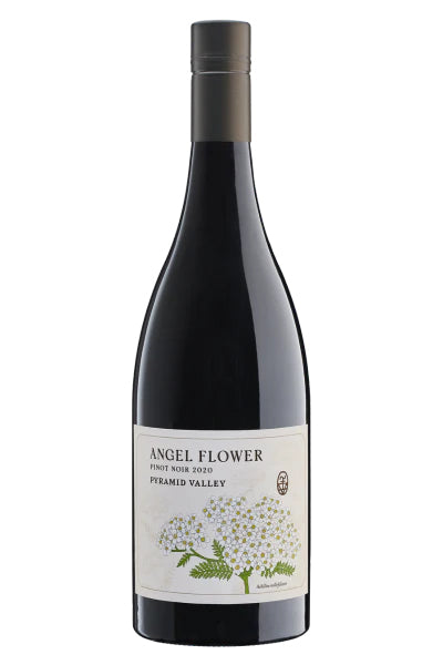 Pyramid Valley Angel Flower Pinot Noir 2020  Front Bottle Shot