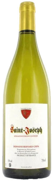Domaine Bernard Gripa Saint-Joseph Blanc 2019  Front Bottle Shot