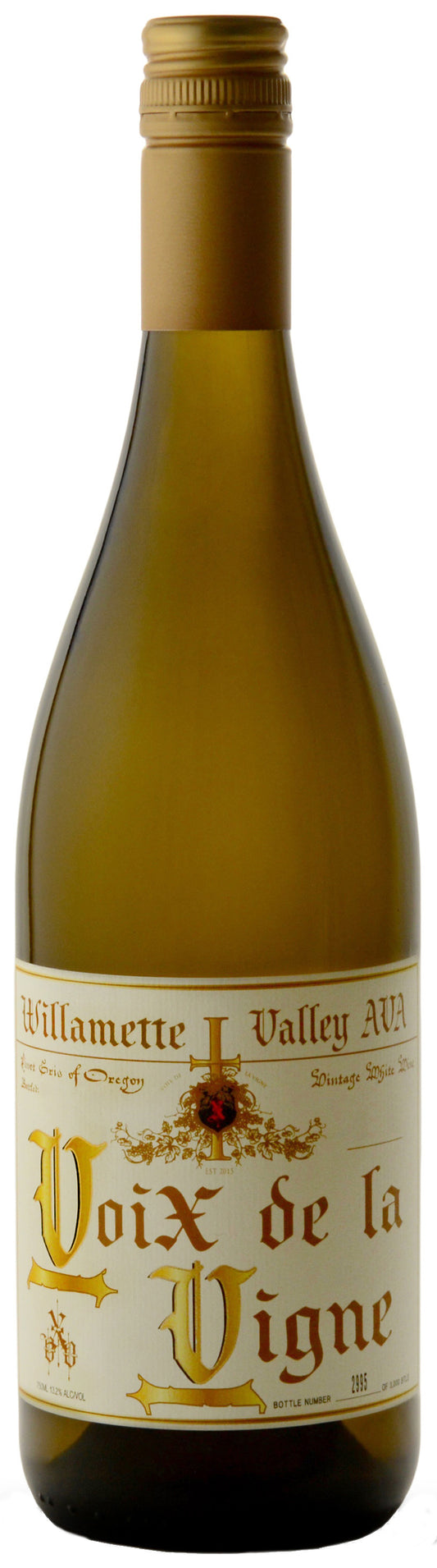 Voix de la Vigne Pinot Gris 2022  Front Bottle Shot