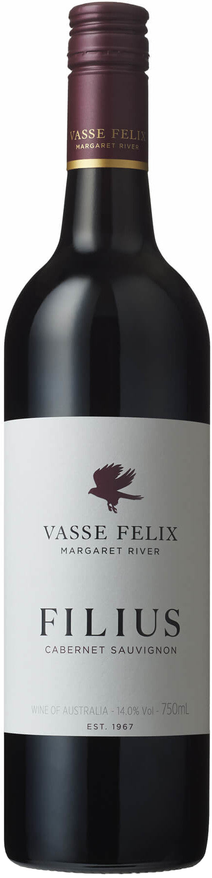 Vasse Felix Filius Cabernet Sauvignon 2021  Front Bottle Shot