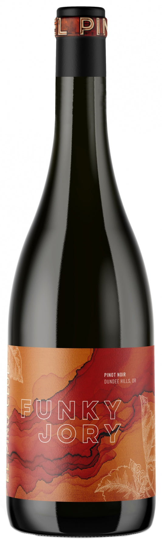 El Pino Club Funky Jory Pinot Noir 2022  Front Bottle Shot